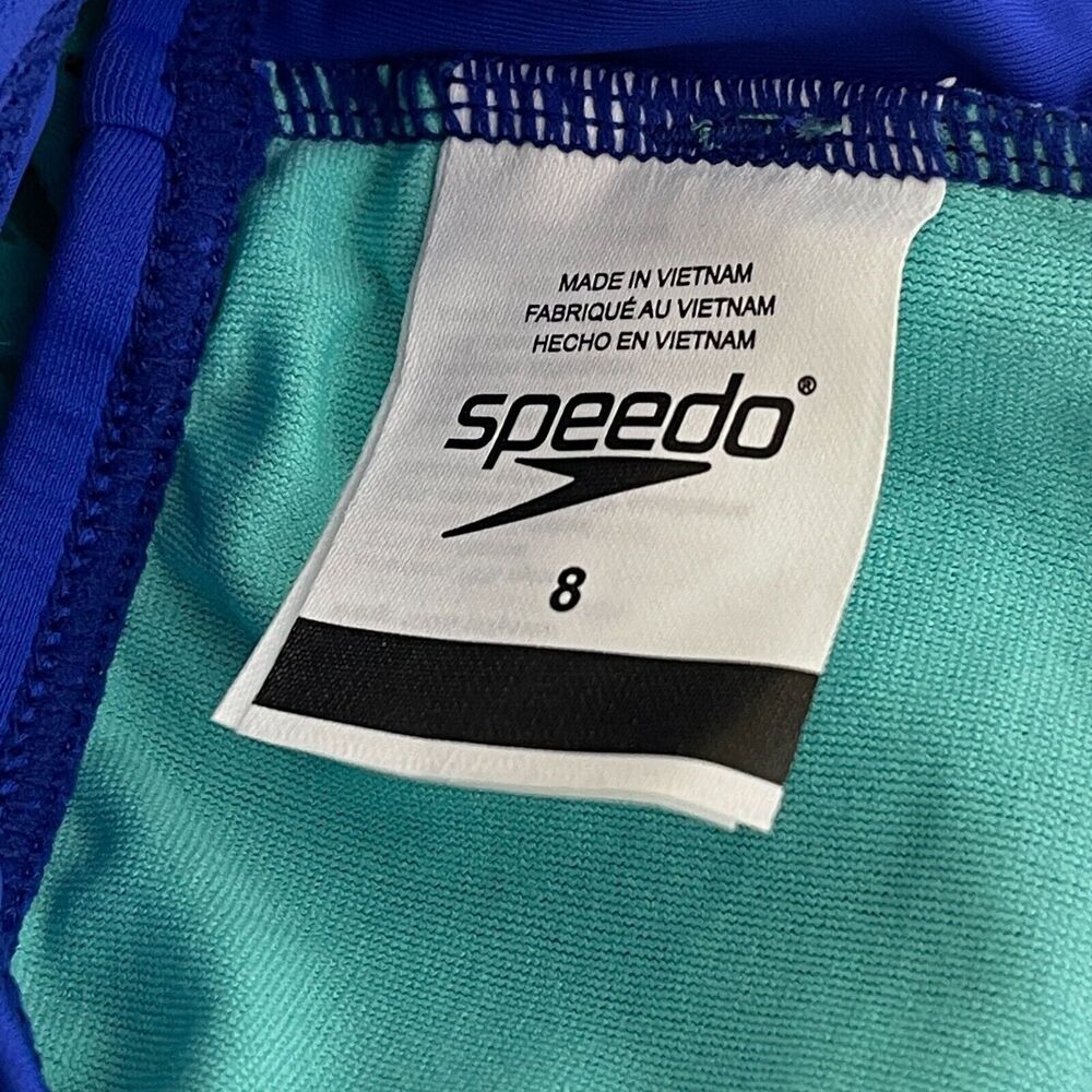 New Speedo Mesh Tankini Swim Top Youth Children's Girl's Size 8 - Picture 4 of 7
